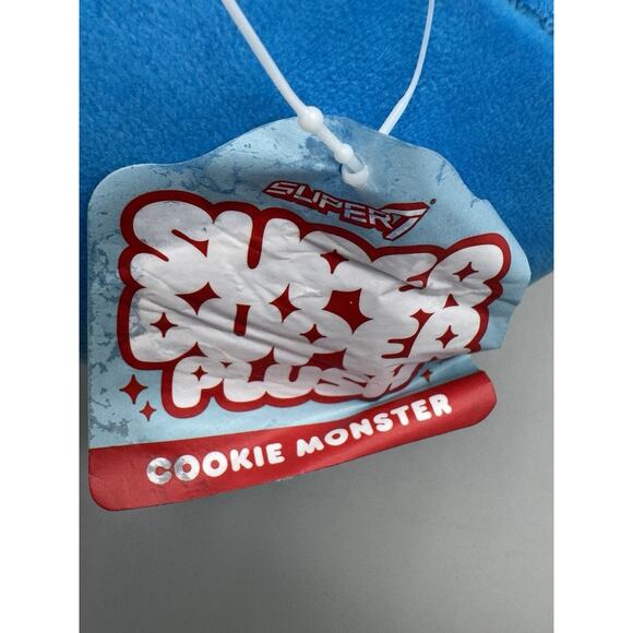Sesame Street Cookie Monster Super Duper Plush 9” Stuffed Animal - Picture 7 of 9